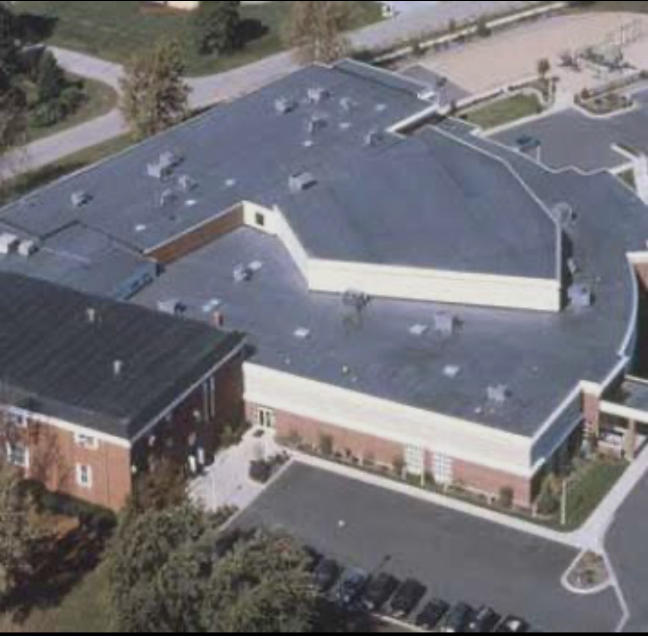 Commercial Building Compound Roof